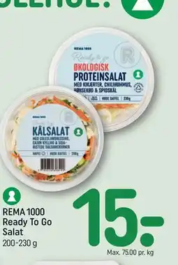 REMA 1000 REMA 1000 Ready To Go Salat tilbud