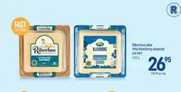 REMA 1000 Riberhus eller Arla Klovborg skiveost ml 45+ tilbud