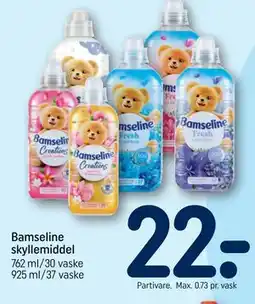 REMA 1000 Bamseline skyllemiddel tilbud