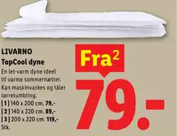 Lidl LIVARNO TopCool dyne tilbud