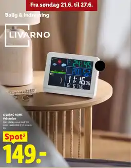 Lidl LIVARNO HOME Vejrstation tilbud