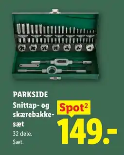 Lidl PARKSIDE Snittap-og skærebakke- sæt tilbud