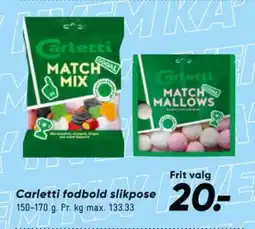 Bilka Carletti fodbold slikpose bold slikpose tilbud