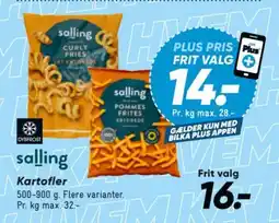 Bilka Salling Kartofler tilbud