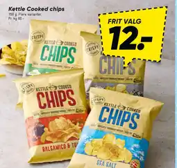 Bilka Kettle Cooked chips tilbud