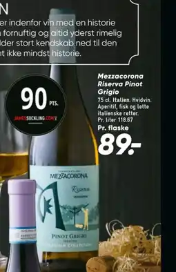 Bilka Mezzacorona Riserva Pinot Grigio tilbud