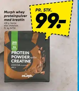 Bilka Murph whey proteinpulver med kreatin tilbud
