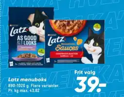 Bilka Latz menuboks tilbud