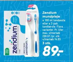 Bilka Zendium mundpleje tilbud