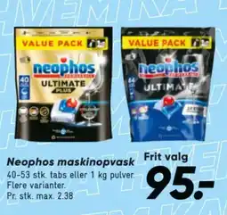 Bilka Neophos maskinopvask tilbud