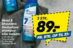 Bilka Head & Shoulders DermaXpro shampoo eller balsam tilbud