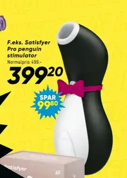 Bilka F.eks. Satisfyer Pro penguin stimulator tilbud