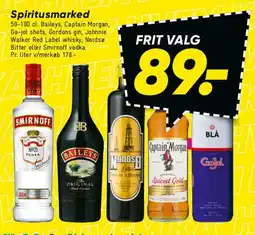 Bilka Spiritusmarked - frit valg tilbud