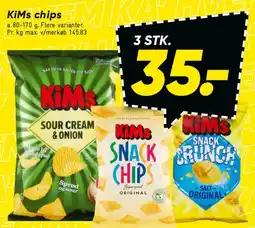 Bilka KiMs chips / snack tilbud