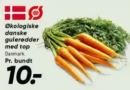 Bilka Økologiske danske gulerødder med top tilbud