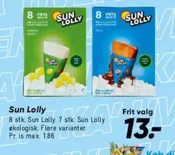 Bilka Sun Lolly tilbud