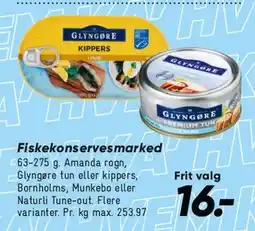 Bilka Fiskekonserves tilbud