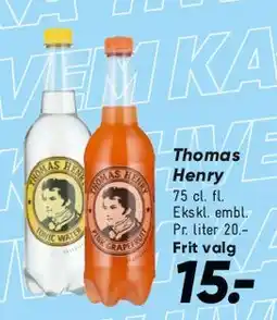 Bilka Thomas Henry tilbud