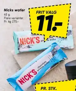 Bilka Nick's wafer tilbud