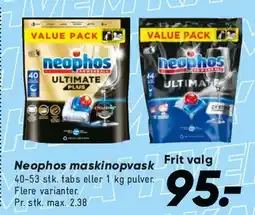 Bilka Neophos maskinopvask tilbud