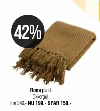 Ilva Rona plaid tilbud