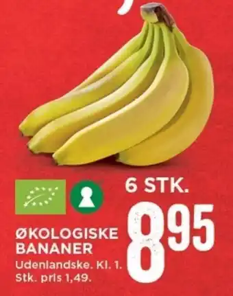 MENY ØKologiske Bananer tilbud