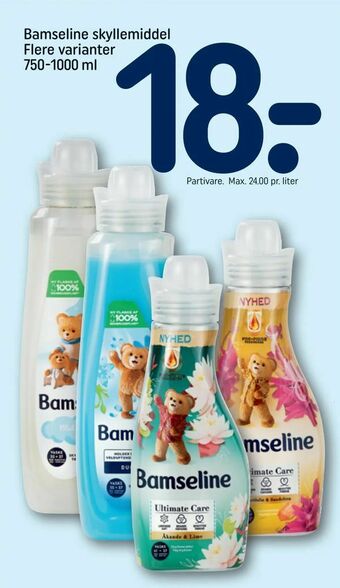 REMA 1000 Bamseline skyllemiddel tilbud