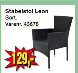 Harald Nyborg Stabelstol Leon tilbud