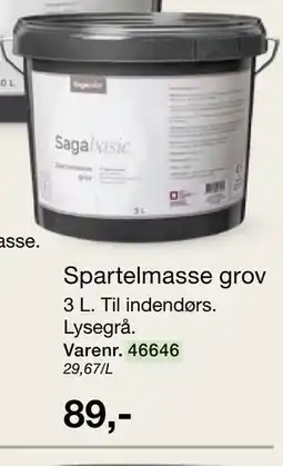 Harald Nyborg Spartelmasse grov tilbud