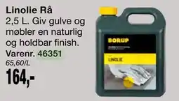 Harald Nyborg Linolie Rå tilbud
