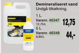 Harald Nyborg Demineraliseret vand tilbud