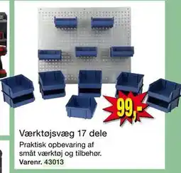 Harald Nyborg Værktøjsvæg 17 dele tilbud
