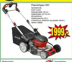 Harald Nyborg Plæneklipper 36V tilbud