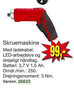 Harald Nyborg Skruemaskine tilbud