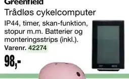 Harald Nyborg Trådløs cykelcomputer tilbud