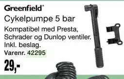 Harald Nyborg Cykelpumpe 5 bar tilbud