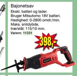 Harald Nyborg Bajonetsav tilbud