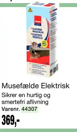 Harald Nyborg Musefælde Elektrisk tilbud