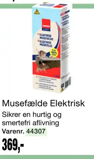 Harald Nyborg Musefælde Elektrisk tilbud