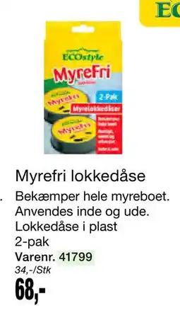 Harald Nyborg Myrefri lokkedåse tilbud