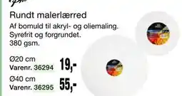 Harald Nyborg Rundt malerlærred tilbud