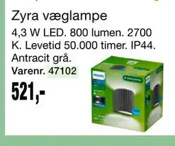 Harald Nyborg Zyra væglampe tilbud