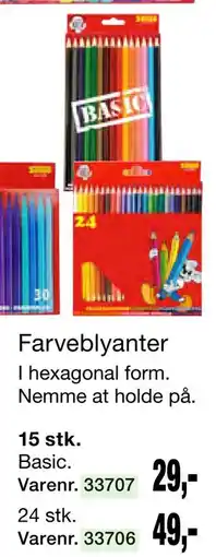 Harald Nyborg Farveblyanter tilbud