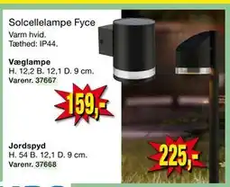 Harald Nyborg Solcellelampe Fyce tilbud