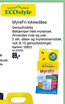 Harald Nyborg MyreFri lokkedåse tilbud