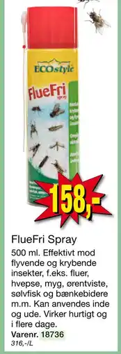 Harald Nyborg FlueFri Spray tilbud