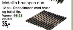 Harald Nyborg Metallic brushpen duo tilbud