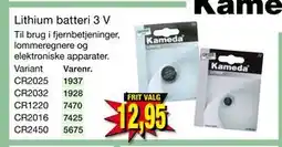 Harald Nyborg Lithium batteri 3 V tilbud