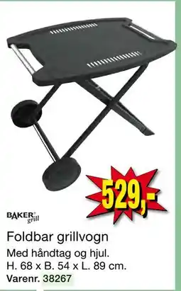 Harald Nyborg Foldbar grillvogn tilbud