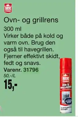 Harald Nyborg Ovn- og grillrens tilbud
